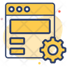 icon for website management