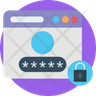 icon for look password
