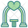 wedding arbour symbol