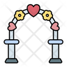 wedding gate icon png