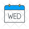 wednesday icon download