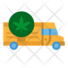 weed delivery icons