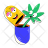 cannabis capsule emoji