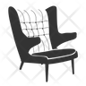 papa bear chair icon