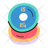 free weight-plate icons