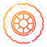 racing wheel logo