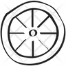 transport wheel symbol