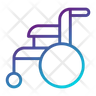 handicapped chair icon png