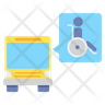 wheelchair accessible bus icon svg
