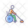 wheelchair curling emoji
