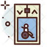 wheelchair elevator icon png