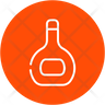 alcoholic bottle symbol