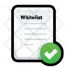 whitelist icon download