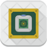 gold chip icon