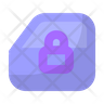 lock-window icon svg