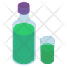 icon for wine bottle shopping