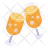 wine cheers symbol
