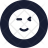 icons of wink emoji