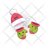 warm clothes icon svg