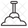 the winter sky icon svg