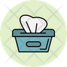 icons of baby wipes