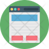 icon for web grid