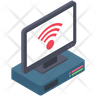 wireless broadband icons