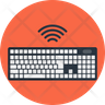icons for wireless keyboard