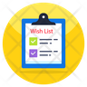 icons for wishlist