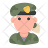 icon for female military