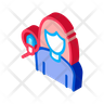 girl coat icon png