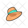 icon for round hat