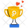 winner woman logo