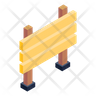 icon for wooden banner