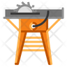 wooden cutting machine icon png