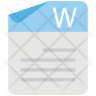 icons for wordpad