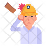 work accident emoji