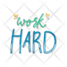 hard work icon png