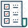 icons for work plan