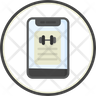 fitness coach icon svg