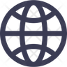 icon for global finance sphere