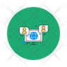 global friends icon svg