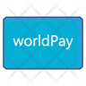 world pay card logo