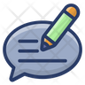 write comment icon download