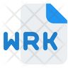 icons for wrk file