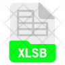 free xlsb icons