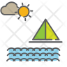 offshore boat icon svg