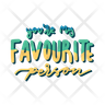 favourite person icons free