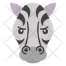 free zebra emoji icons