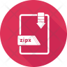 icon for zipx file